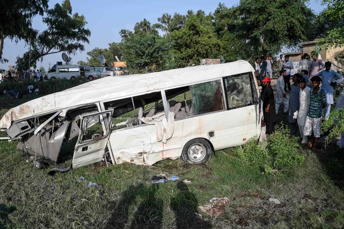 Train hits bus carrying Sikh pilgrims in Pakistan: 22 dead