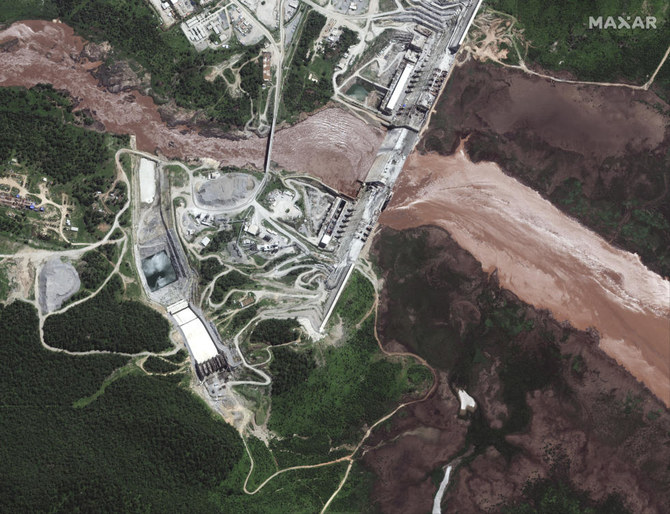 Satellite images show Ethiopian dam filling as talks fail