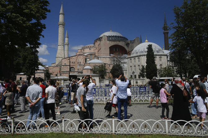 Hagia Sophia will open outside prayer time, says Turkey
