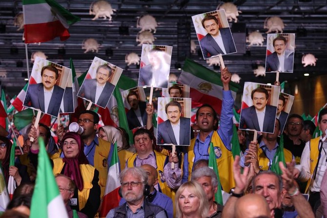 Two years after failed bomb plot, Iranian opposition rallies backers online