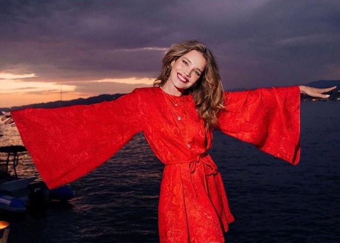 Supermodel Natalia Vodianova wears Moroccan label to charity event