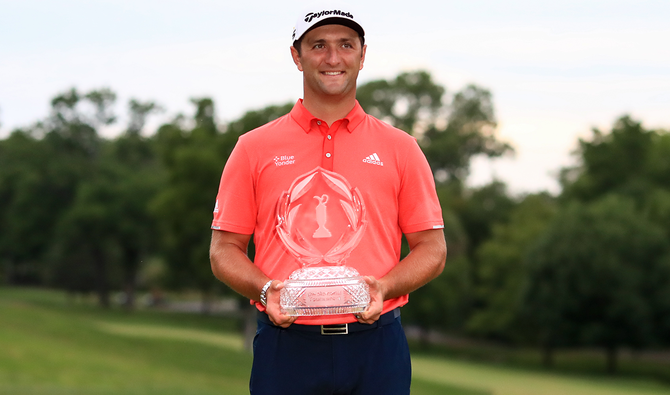 Rahm wins PGA Memorial to seize world No. 1 ranking