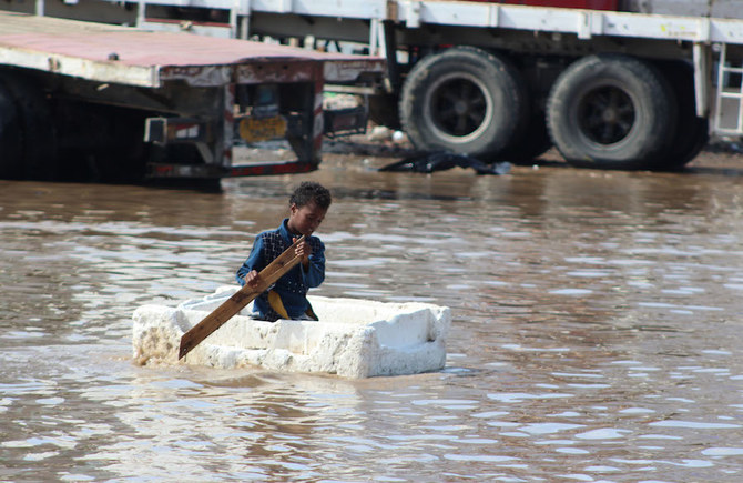 Yemen flooding kills 14, washes away houses