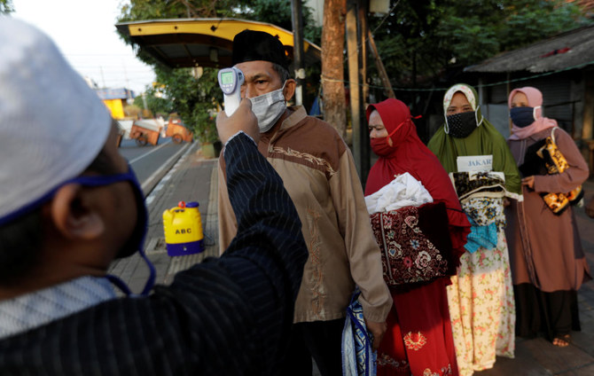 Indonesia reports 1,519 new coronavirus infections, 43 deaths