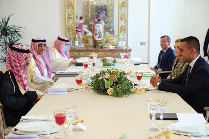 Saudi and Italian FMs meet to discuss G20 affairs