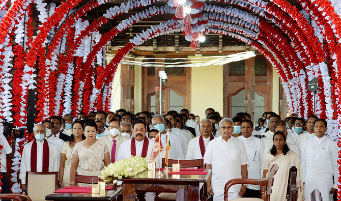 Sri Lankan leader appoints Cabinet, state ministers