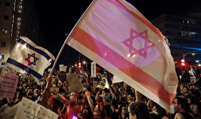 Political novices drawn to rally against Netanyahu