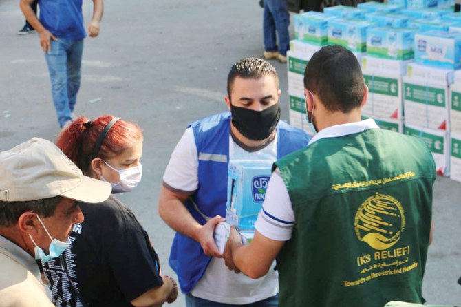 KSRelief continues relief operations for victims of Beirut’s Aug. 4 blast