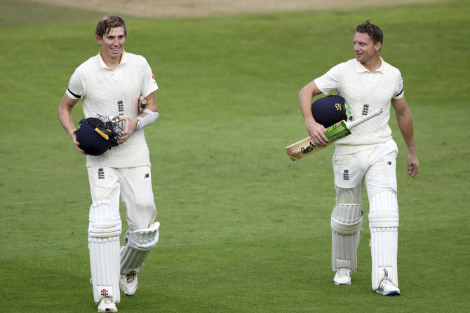 England’s Zak Crawley hits double century as Pakistan wilt in third Test