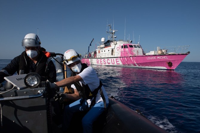 Banksy-funded rescue boat in crisis as it shelters 200 people