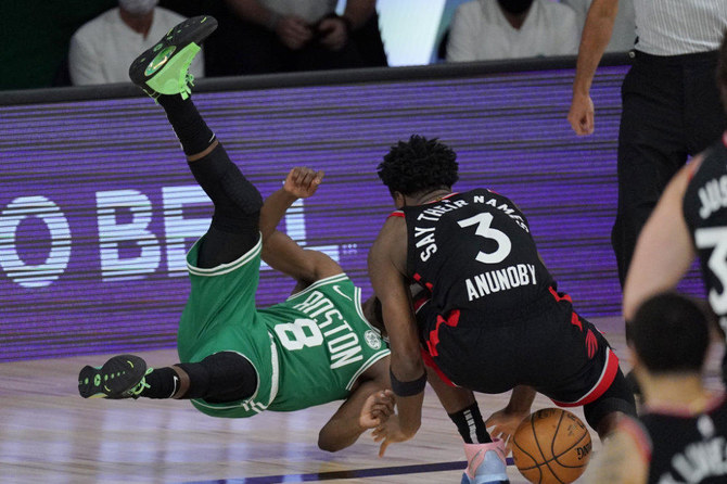 Raptors beat Celtics 100-93 to even East semifinals at 2-2