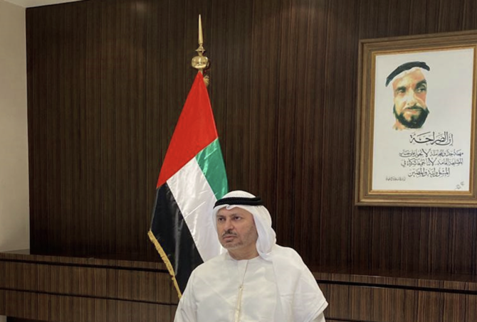Gargash: UAE-Israel agreement will not be at the expense of the Palestinian issue