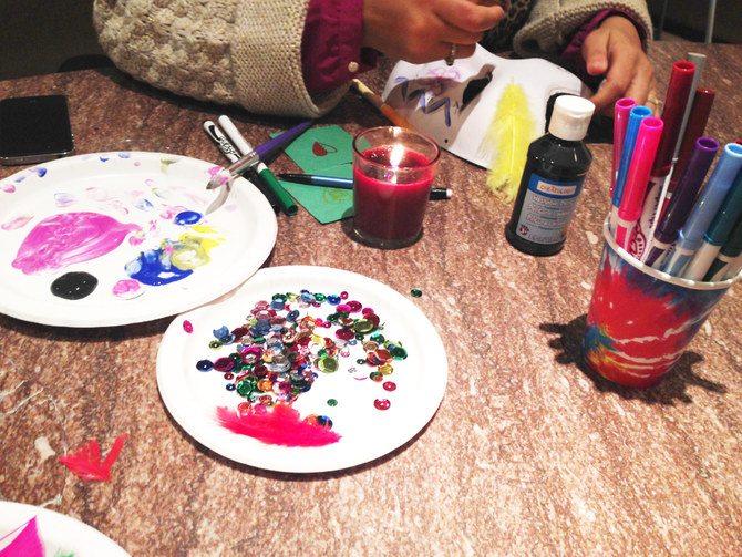 Saudis seek to color away trauma through art therapy