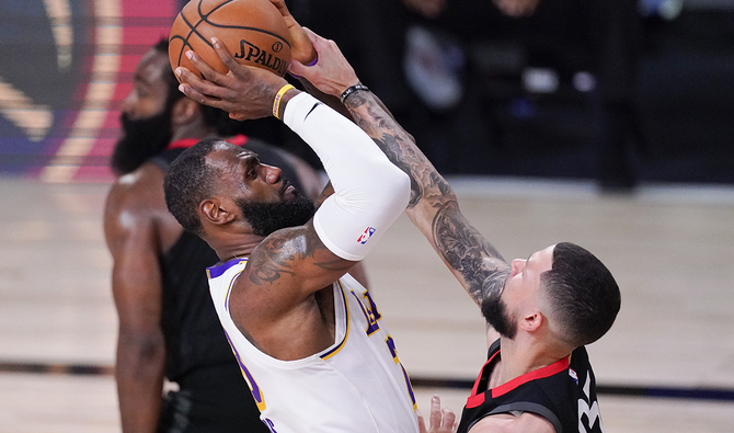 LeBron leads Lakers to NBA West finals with rout of Rockets