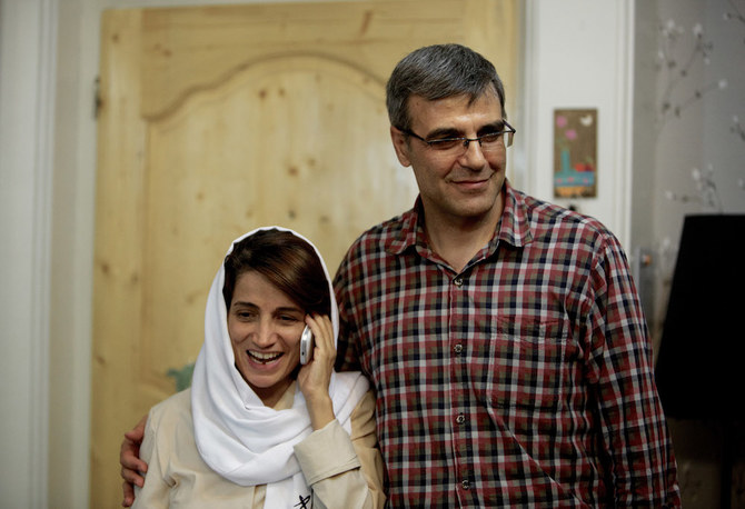 Jailed Iranian rights lawyer Nasrin Sotoudeh hospitalized amid hunger strike