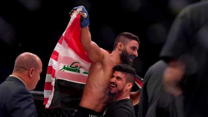 Iraqi MMA fighter Adel Altamimi forges new path for Arab athletes