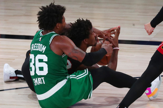 Herro scores 37 as Heat hold off Celtics for 3-1 lead