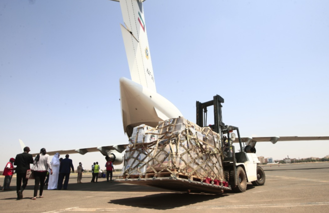 Kuwait sends fifth relief plane to flood-hit Sudan