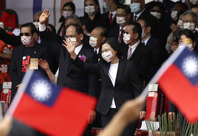 Taiwan’s leader hopes for reduced tensions with China