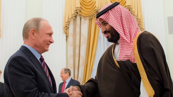 Saudi Arabia's crown prince, Russia's Putin discuss global oil markets