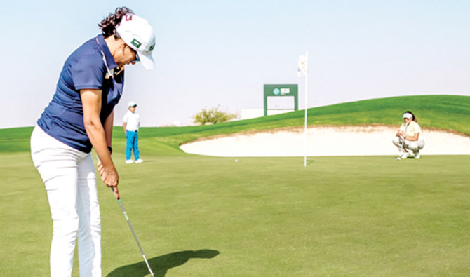 Saudi women get in the swing for golf  glory