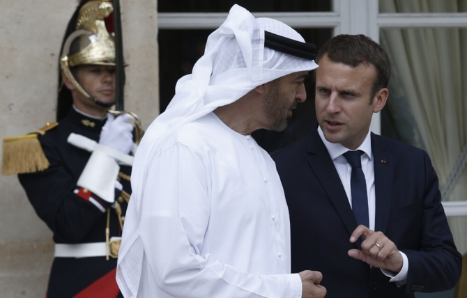 Abu Dhabi crown prince condemns France terror attacks