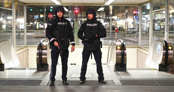 At least 4 killed, including gunman, in Vienna attacks 