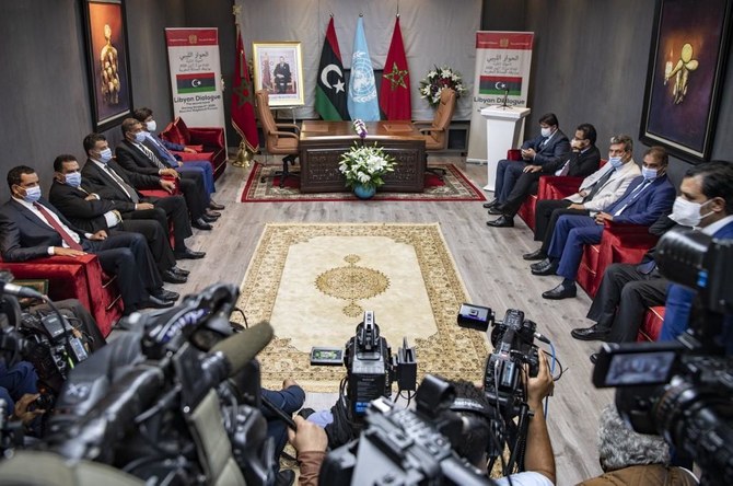 Libyan parliamentarians meet for peace talks in Morocco