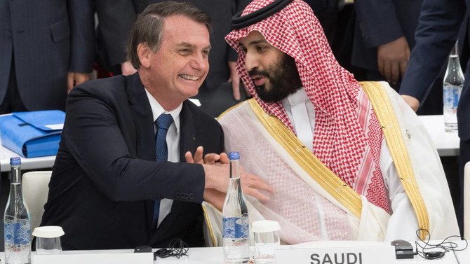 Saudi crown prince, Brazil’s Bolsonaro discuss G20 coordination