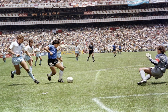 Even in death, Diego Maradona continues to haunt Peter Shilton