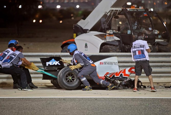 FIA launches probe into fiery Grosjean crash at Bahrain Grand Prix
