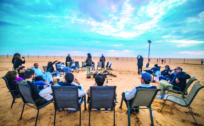 Desert festivities are set to ring in the New Year, the Saudi way