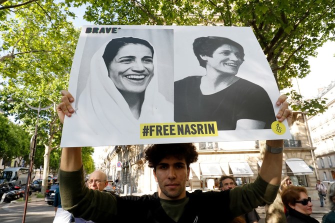 UN experts: Iran must release lawyer Nasrin Sotoudeh
