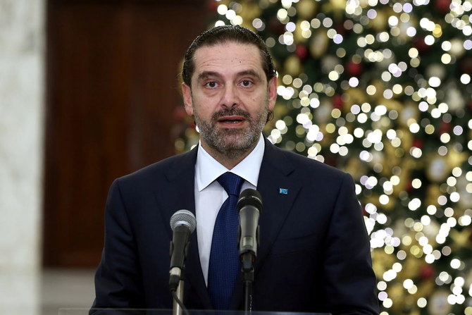 Lebanon’s PM-designate Hariri gives president new government line-up