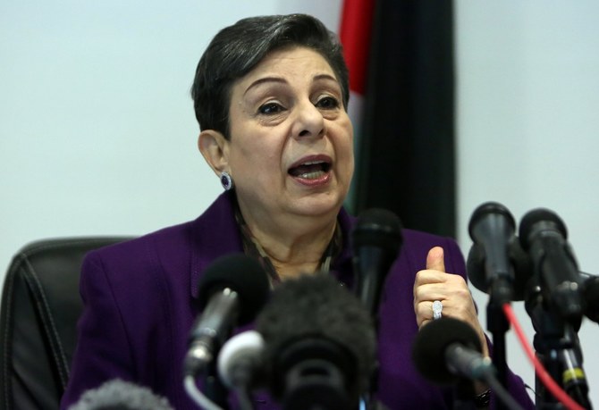 Senior PLO official Hanan Ashrawi to resign, calls for Palestinian political reforms