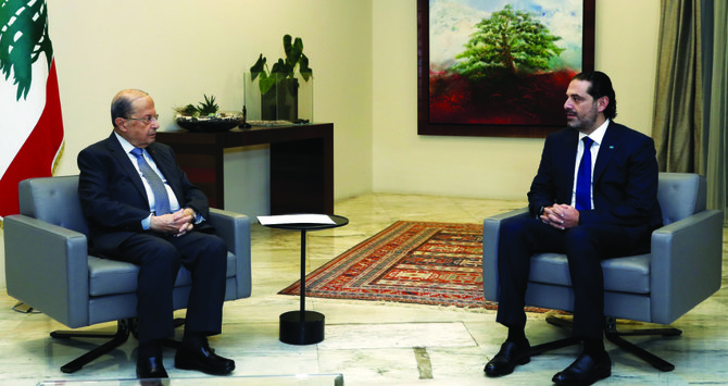 Lebanese President Aoun counters Hariri’s Cabinet proposal 