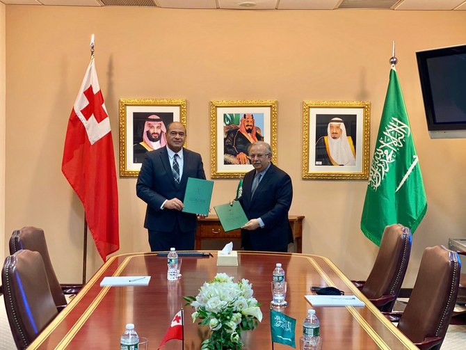 Saudi Arabia, Tonga establish diplomatic relations