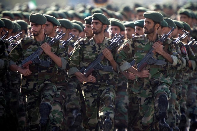 British MPs called for the Iranian Revolutionary Guard Corps (IRGC) to be listed as a terrorist group due to its “clear and enduring support for terrorists and non-state actors working to undermine stability in the region.” (Reuters/File Photo)