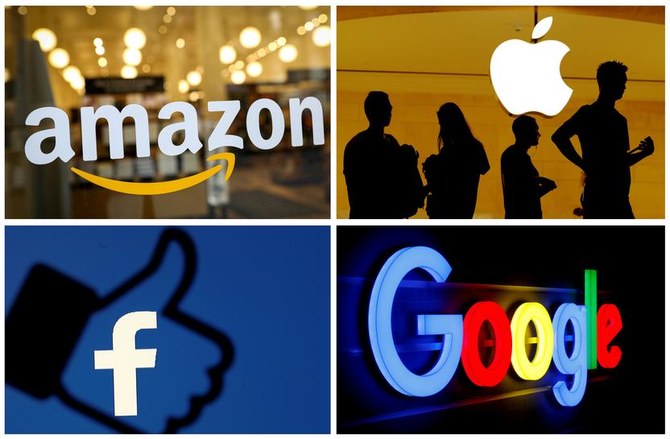 2020 saw an inordinate rally of the FAANGs (the five US tech giants, Facebook/Amazon/Apple/Netflix/Google) and their peers, which seems unlikely to continue at the same pace. (Reuters/File Photo)