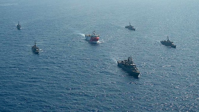 Turkey conducts exercises in eastern Mediterranean