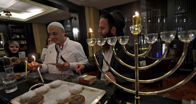 The UAE’s first open Hanukkah