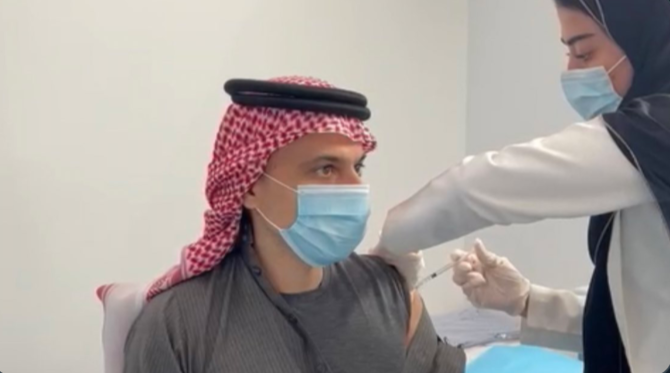 Saudi FM Prince Faisal bin Farhan receives COVID-19 vaccine 