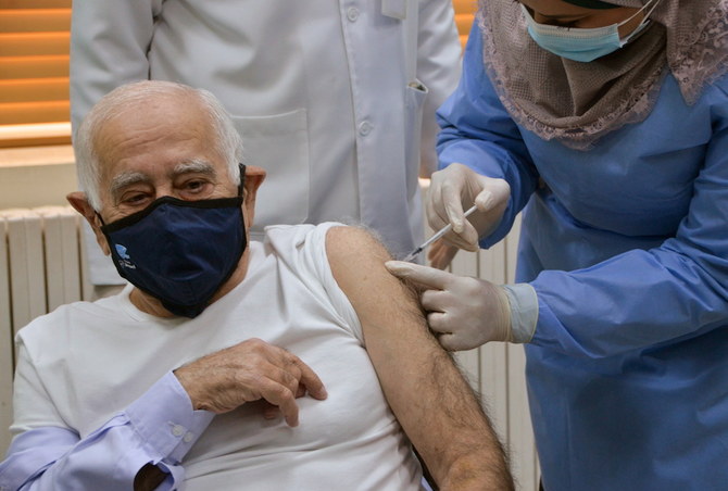 Jordan begins COVID-19 vaccination drive as physician, 87, gets first jab