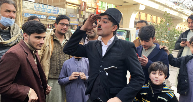 Pakistan’s Charlie Chaplin aims to spread happiness during tough times