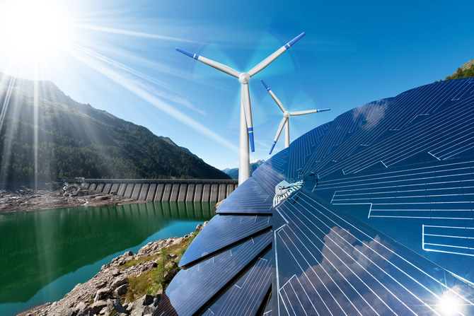 Bloomberg NEF report said there was a need for a significant increase in the number of renewable energy projects, adding that wind and solar energy projects will account for 56 percent of all global electricity sources by 2050. (Shutterstock/File Photo)