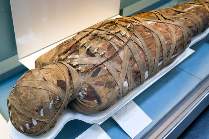 The archaeological team said the most important finds were two mummies that preserved the remains of scrolls and parts of the cartonnage layer. (Shutterstock/File Photo/Illustrative purposes only)