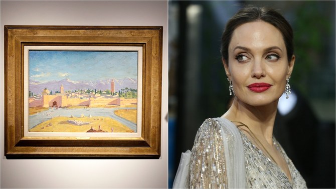 Angelina Jolie sells Morocco painting Churchill gave to FDR