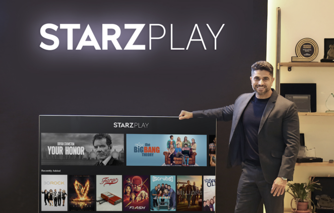 Maaz Sheikh, founder and CEO of StarzPlay. (Supplied)
