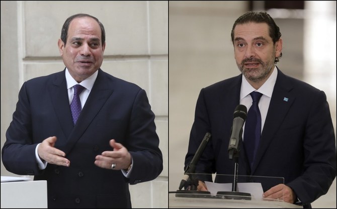 Sisi launches bid to end Lebanon crisis with Hariri meeting in Cairo