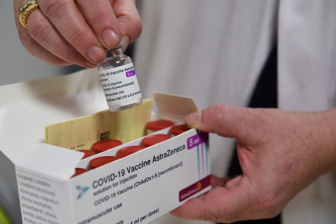 New research found that the vaccine combats the “Kent variant” of coronavirus (COVID-19) that led to a surge of new virus cases late last year. (AFP/File Photo)
